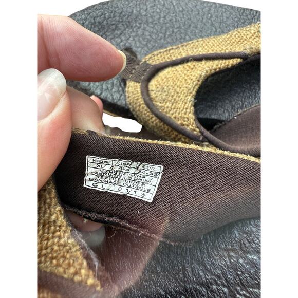 Sanuk Boys 3-4 Yoga Flip Flops - Picture 4 of 7